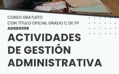Actividades de gestión administrativa